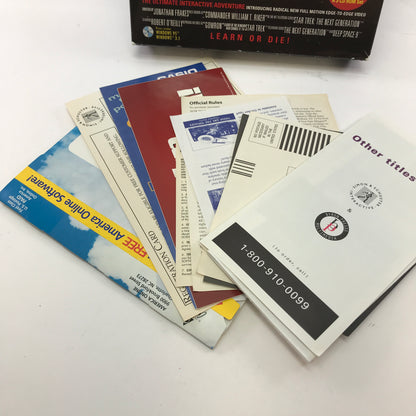 Star Trek Klingon (PC, 1996) Complete in Original Big Box w/ All Inserts, CIB