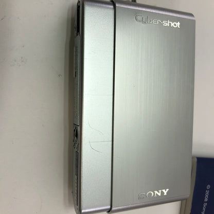 Sony Cybershot DSC-T77 MKM 10.1MP Digital w Instruction Manual 