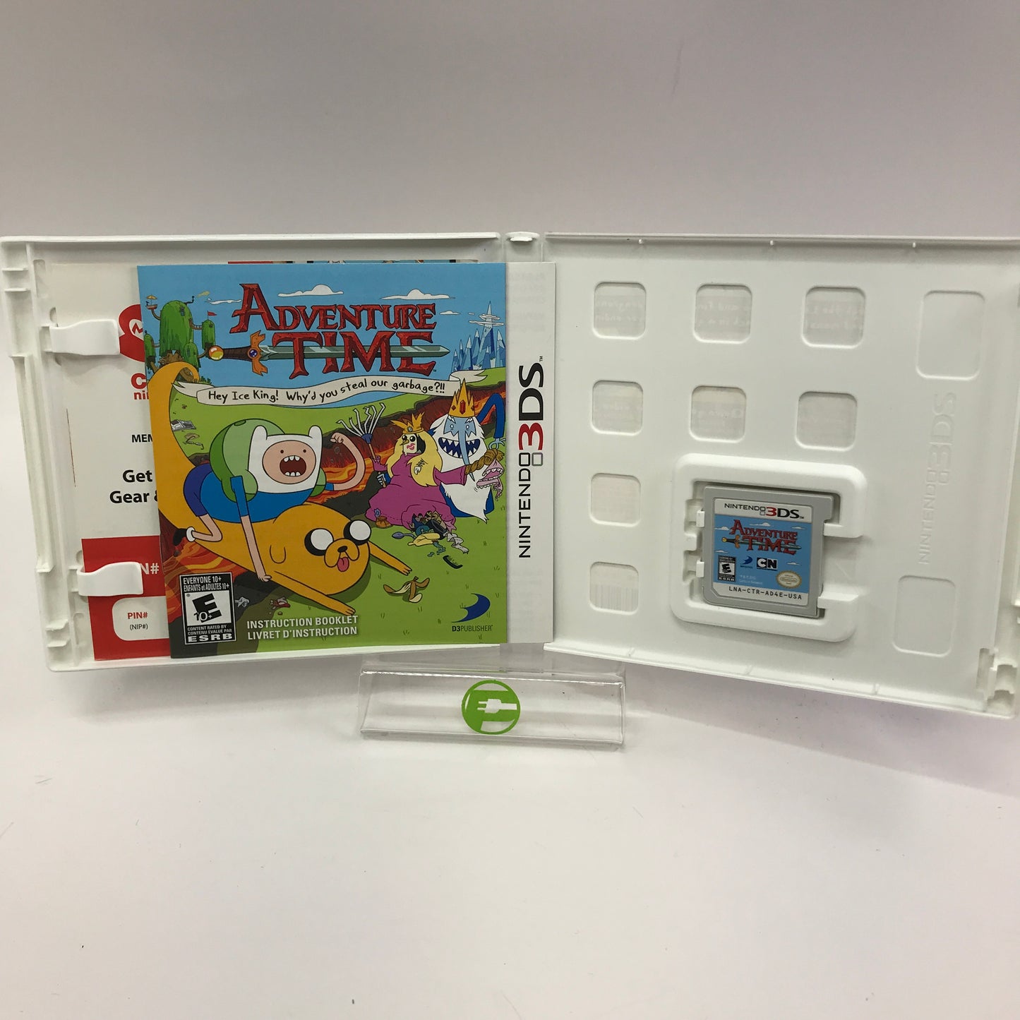 Adventure Time: Hey Ice King (Nintendo 3DS, 2012) Complete in Original Box, CIB