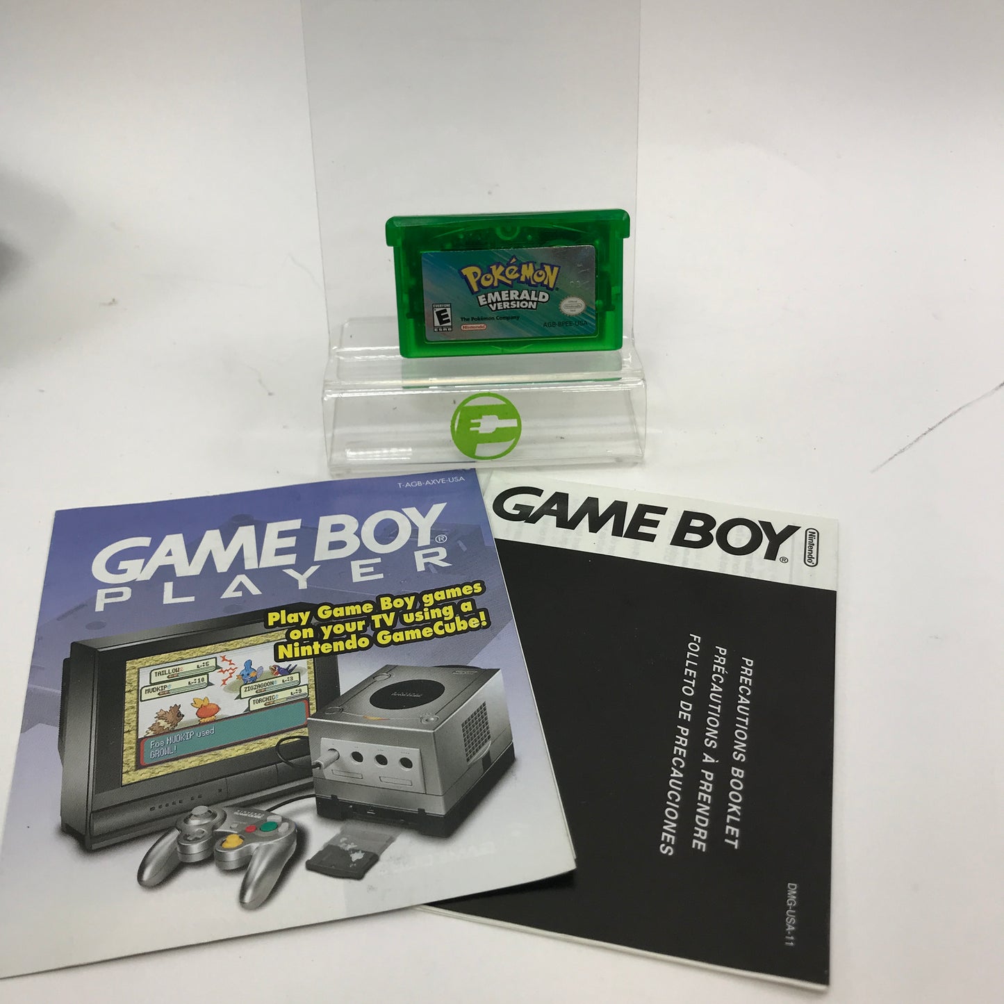 Pokemon Emerald (Nintendo GameBoy Advance 2005) Collectable Tin No VIP Authentic