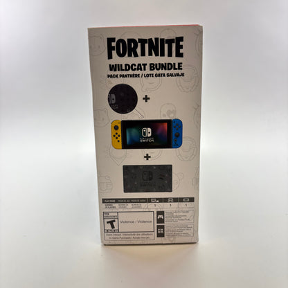Nintendo Switch v1 Console Gaming System HAC-001 Fortnite Wildcat Edition