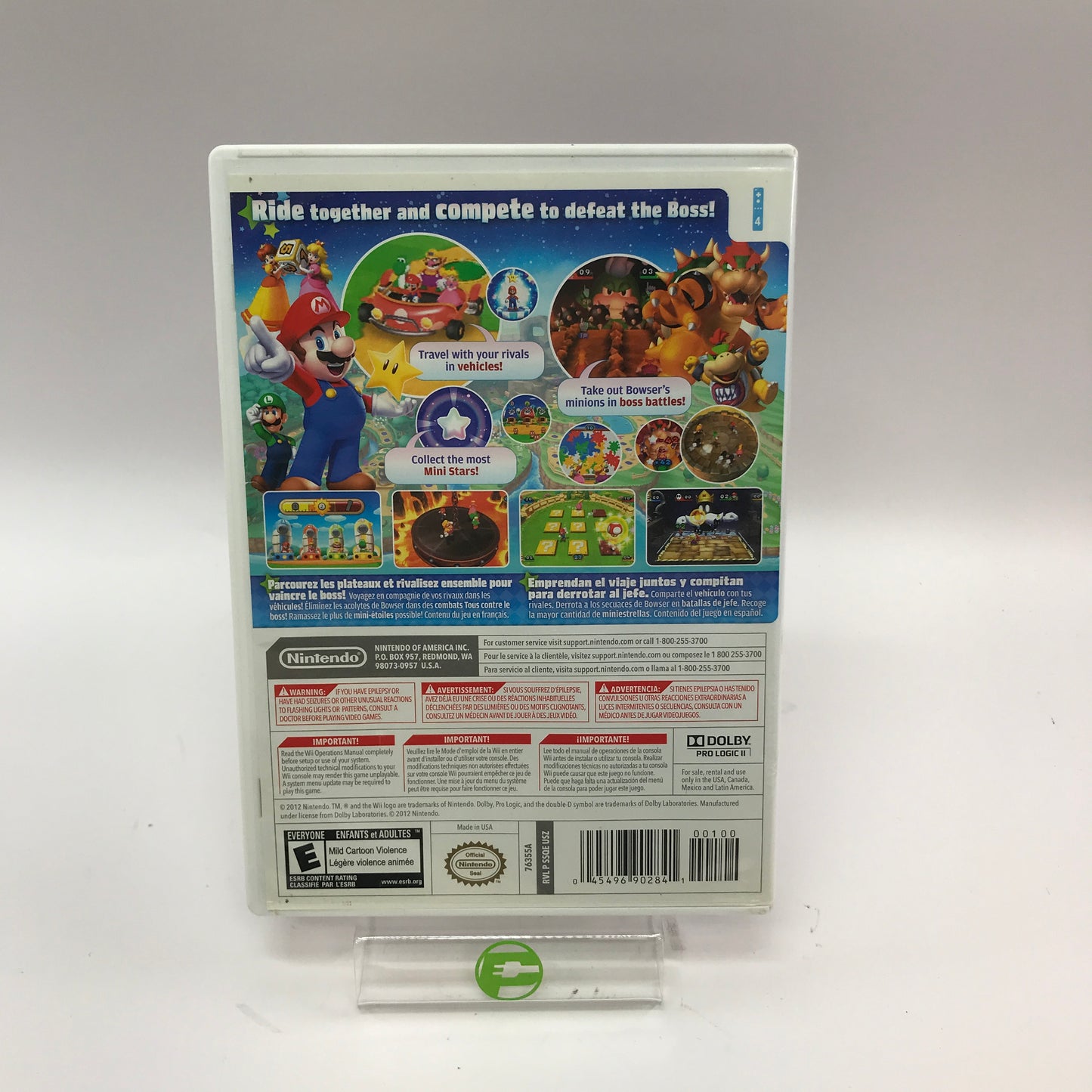 Mario Party 9 (Nintendo Wii, 2012) Complete in Original Box, CIB
