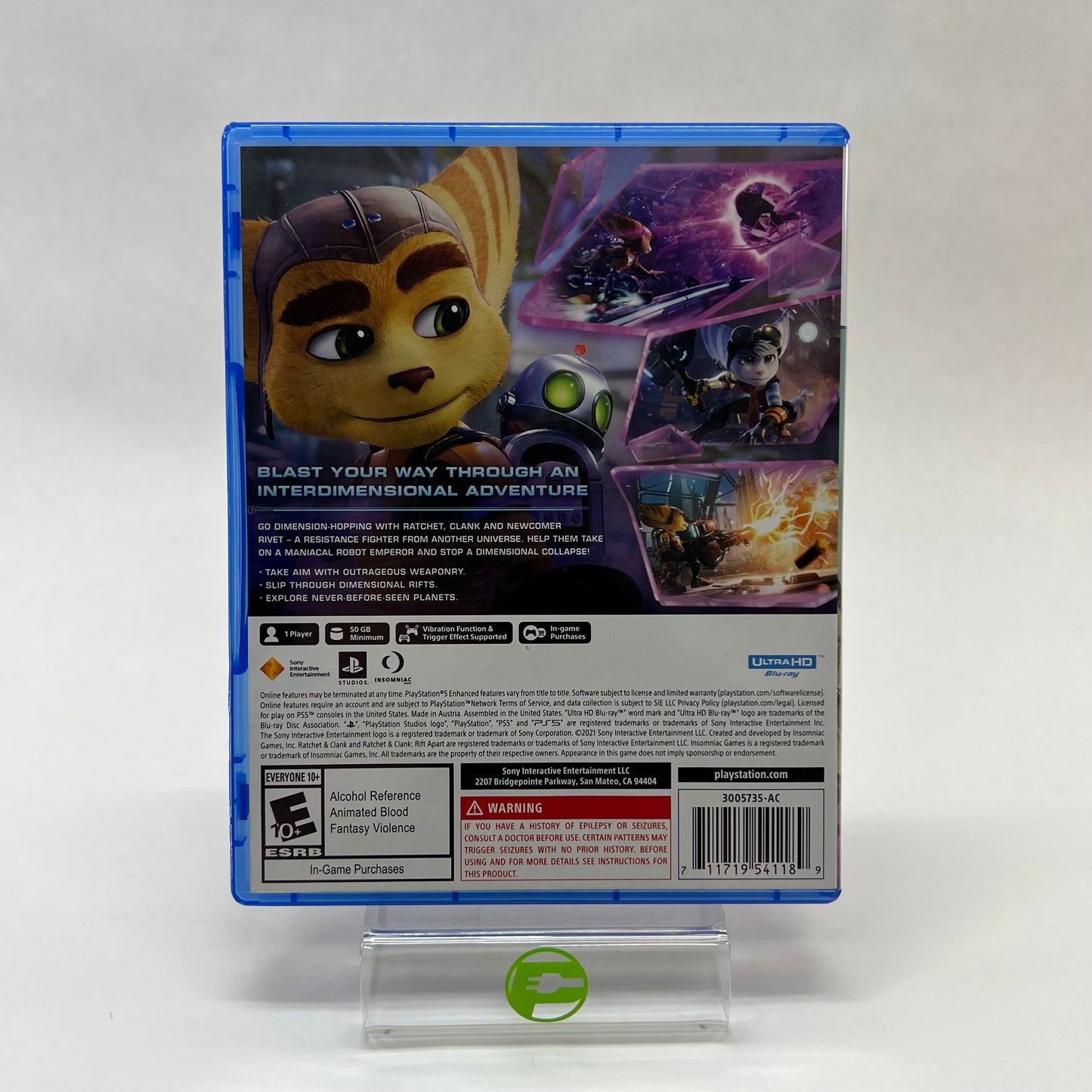 Ratchet and Clank: Rift Apart (Sony PlayStation 5 PS5, 2021)