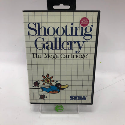 Shooting Gallery (Sega Master System, 1986) Complete in Original Box, CIB