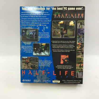 Half-Life: Blue Shift (PC, 2001) Complete in Original Box CIB