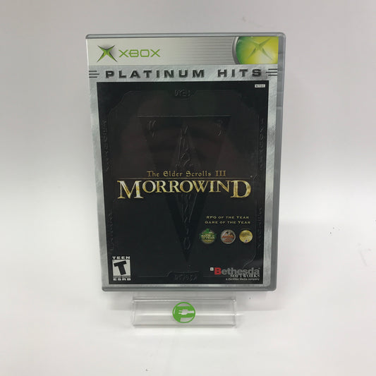 Elder Scrolls III Morrowind [Platinum Hits] (Microsoft Xbox, NaN) CIB w Map