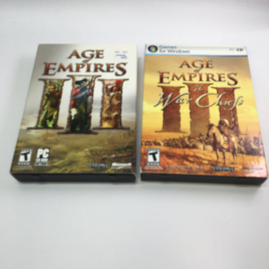 Age of Empires III and Age of Empires III The War Chiefs for PC