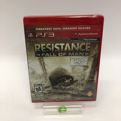 New Resistance Fall of Man [Greatest Hits] (Sony PlayStation 3 PS3, 2006) Sealed