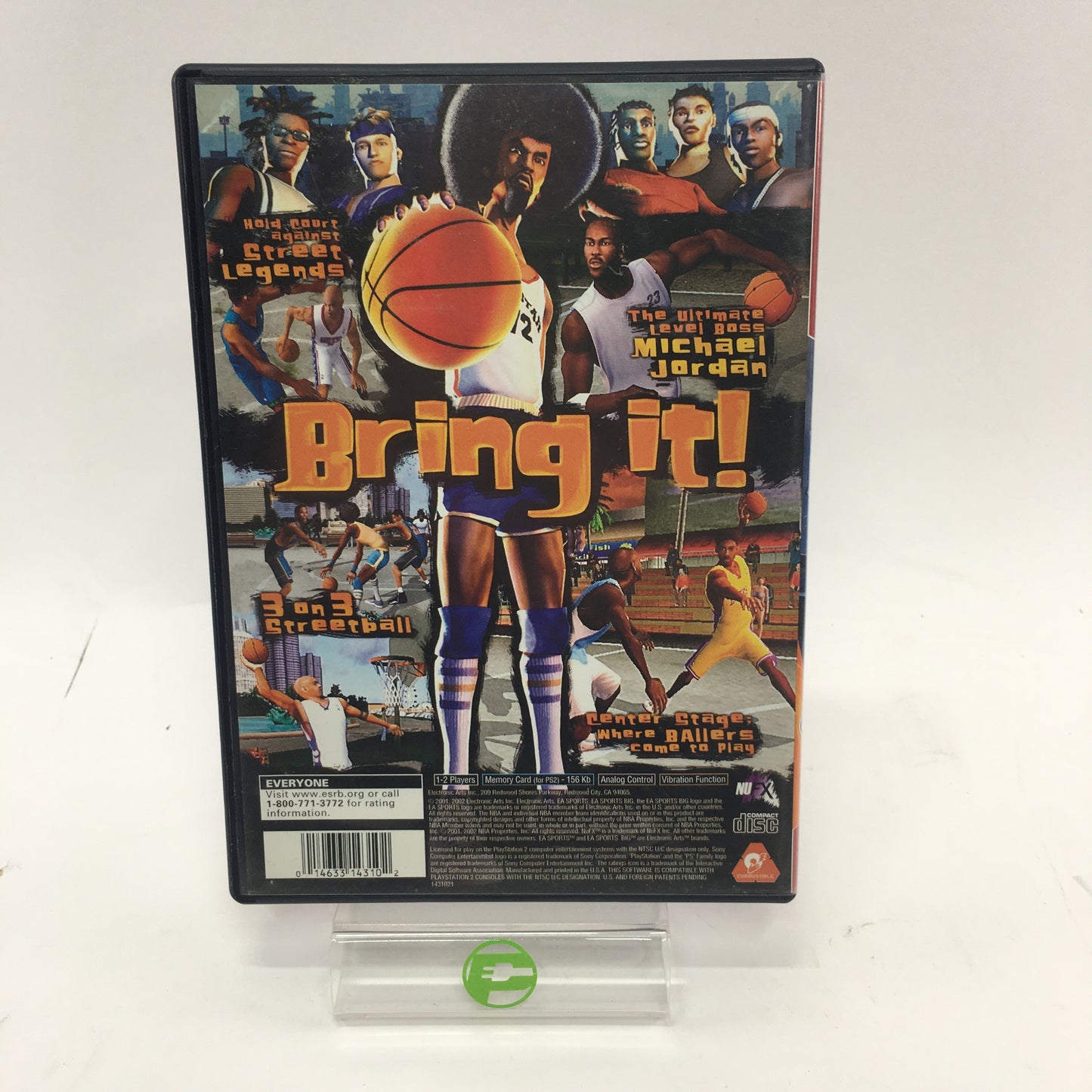 NBA Street [Greatest Hits] (Sony PlayStation 2 PS2, 2001) CIB