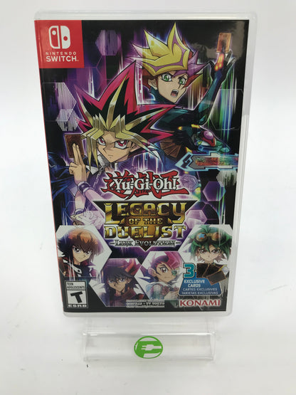 Yu-Gi-Oh Legacy of the Duelist: Link Evolution (Switch, 2019) CIB/Cards - Tested
