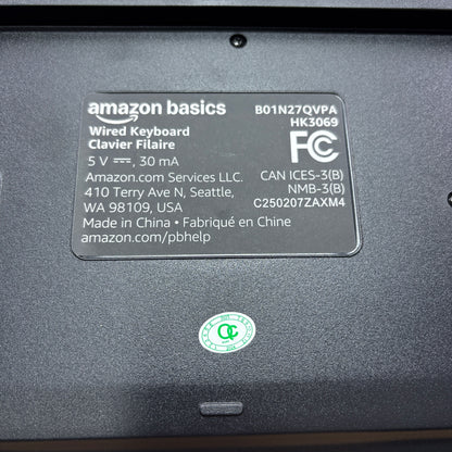New Amazon Basics Keyboard and mouse combo HK3069