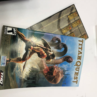 Titan Quest (PC, 2006) Complete in Original Box w/ Manual and Dust Sleeve, CIB