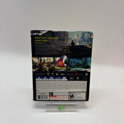 Cyberpunk 2077 [With Extras] (Sony PlayStation 4 PS4, 2020)