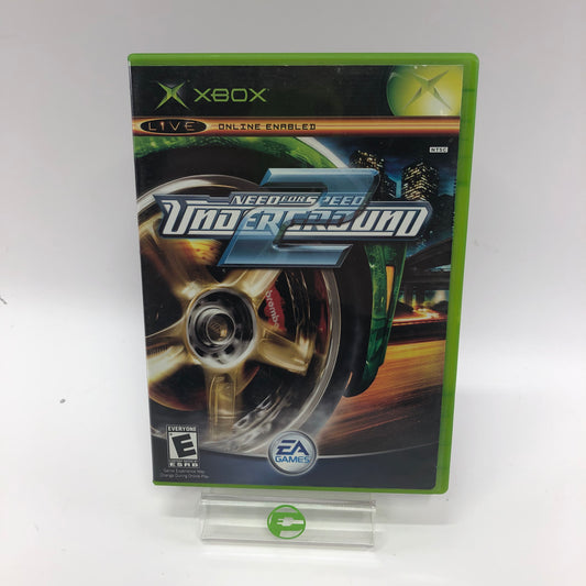 Need for Speed Underground 2 (Microsoft Xbox, 2004) Complete In Box w Manual CIB