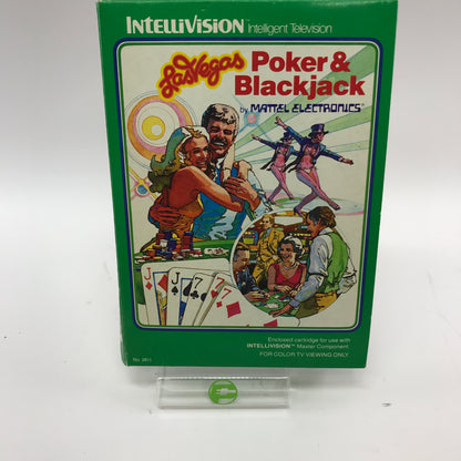 Astrosmash and Las Vegas Poker & Blackjack  Intellivision Master Component Games