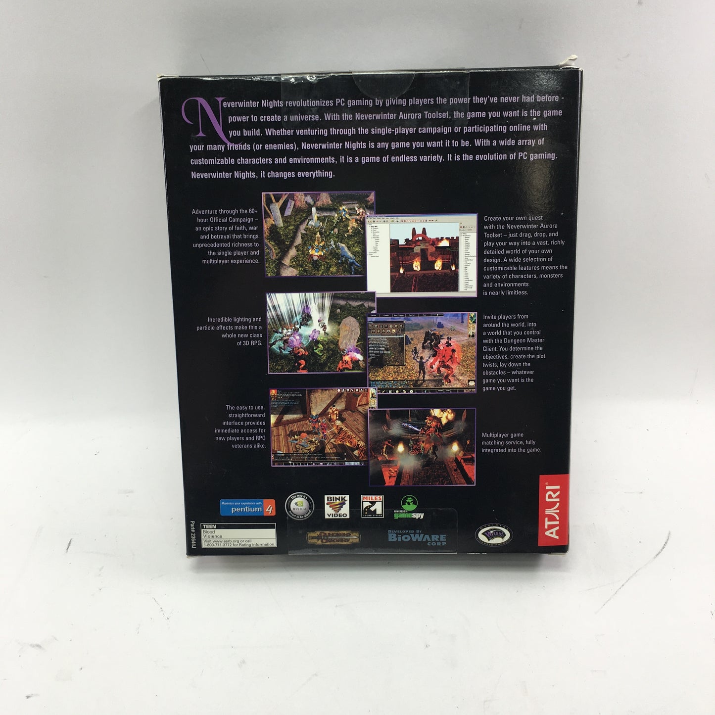 Neverwinter Nights (PC, 2002) CIB w Adventure and World Building Guides