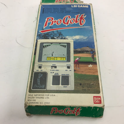 Lsi game Pro Golf Vintage Handheld Bandai Game w Box