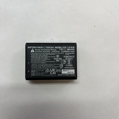 Canon EOS Rebel T7 24.1MP Digital SLR DSLR Camera 100,000 Shutter Count