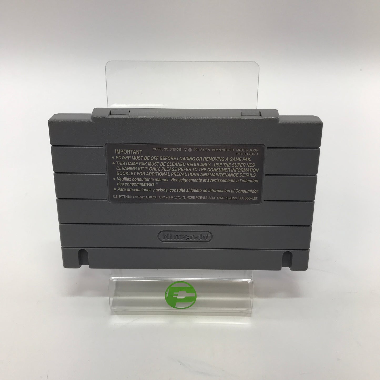 WildSnake (Super Nintendo SNES, 1994) Tested Works