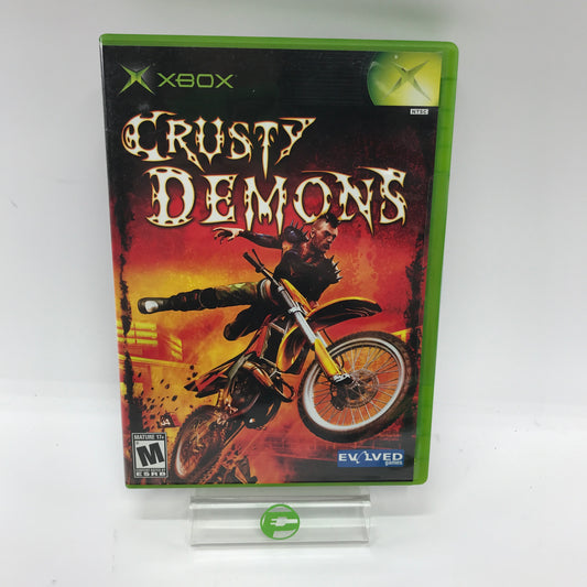 Crusty Demons (Microsoft Xbox, 2006) Complete in Original Box w Manual, CIB