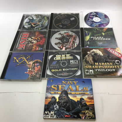 Lot of 50 PC Games [Age of Empires III, Max Payne 2, Agatha Christie and More]
