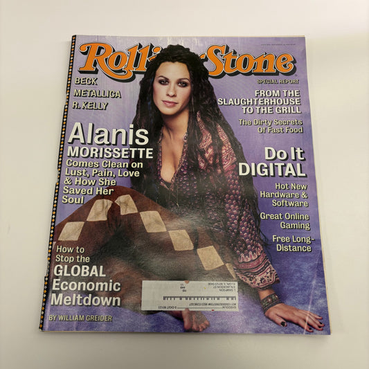 RollingStones Alanis Morissette November 26, 1998 Magazine ISSUE 800
