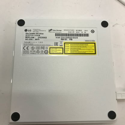 LG Ultra Slim Portable DVD Writer GP65NW60 MAY66035203 w Original Box and Manual