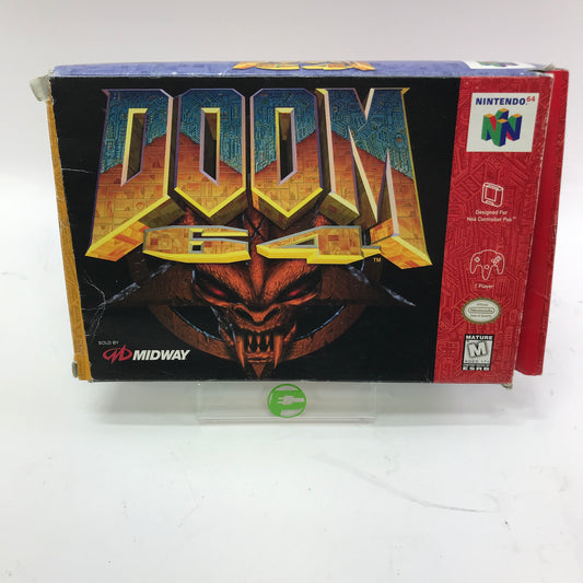 Doom 64 (Nintendo 64 N64, 1997) Box Only
