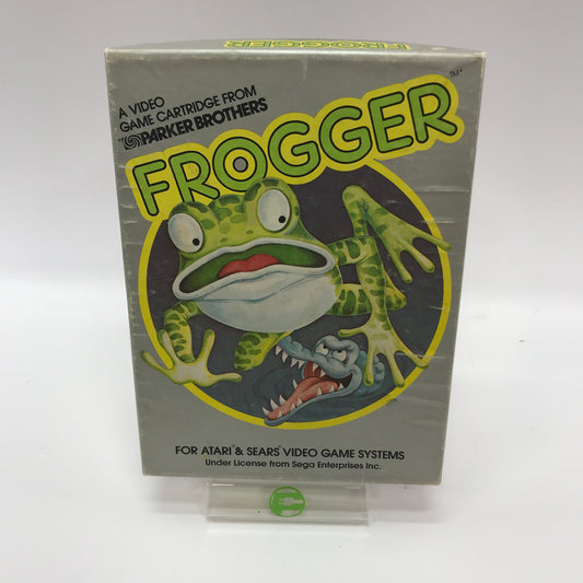 Frogger (Atari 2600, 1981) Complete in Original Box w/ Manual, CIB
