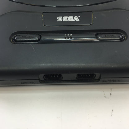 Sega Genesis Video Game Console Black MK-1631 w Controller and 3 Games