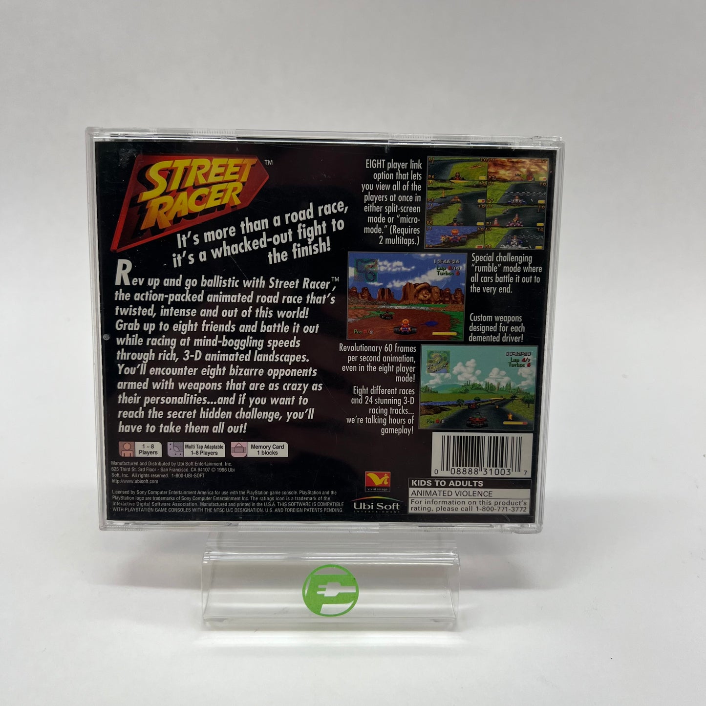 Street Racer (Sony PlayStation 1 PS1, 1996)