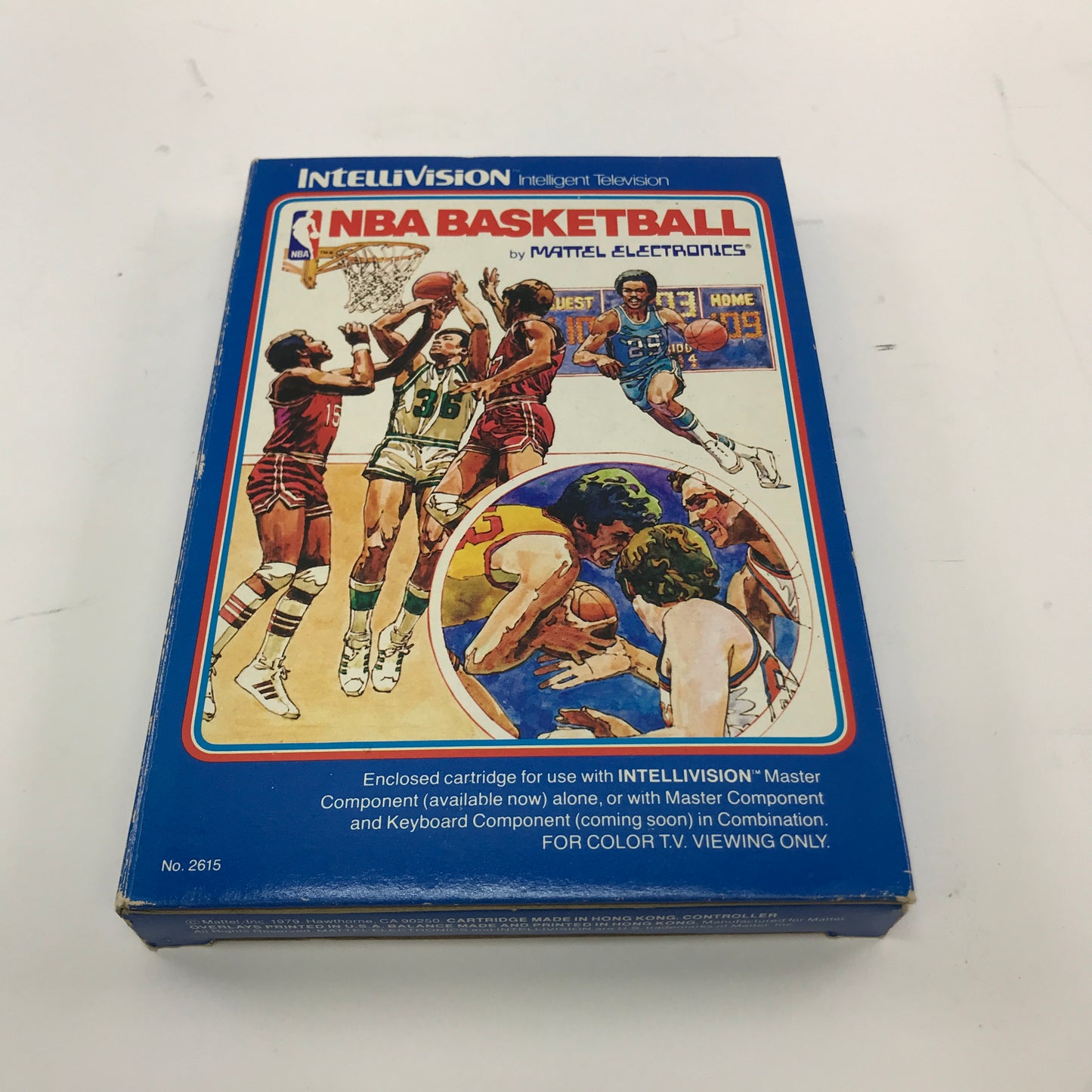 Intellivision Master Component Sports Games [NFL Football, Tennis and More]