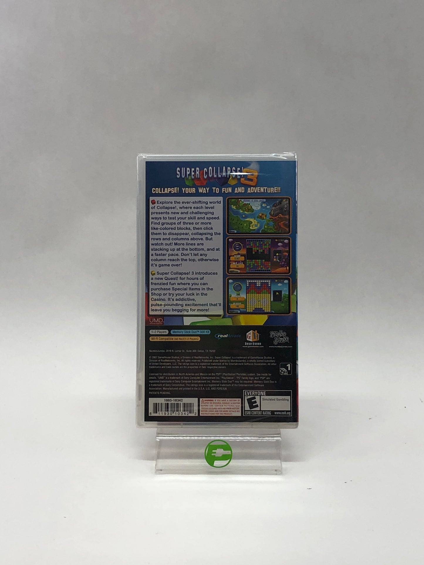 New Super Collapse 3 (Sony PlayStation Portable PSP, 2007)