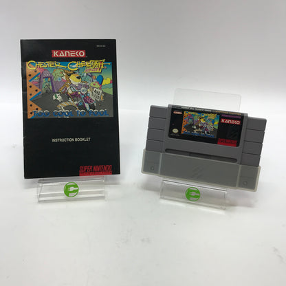 Chester Cheetah Too Cool To Fool (Super Nintendo SNES, 1991) Tested Works