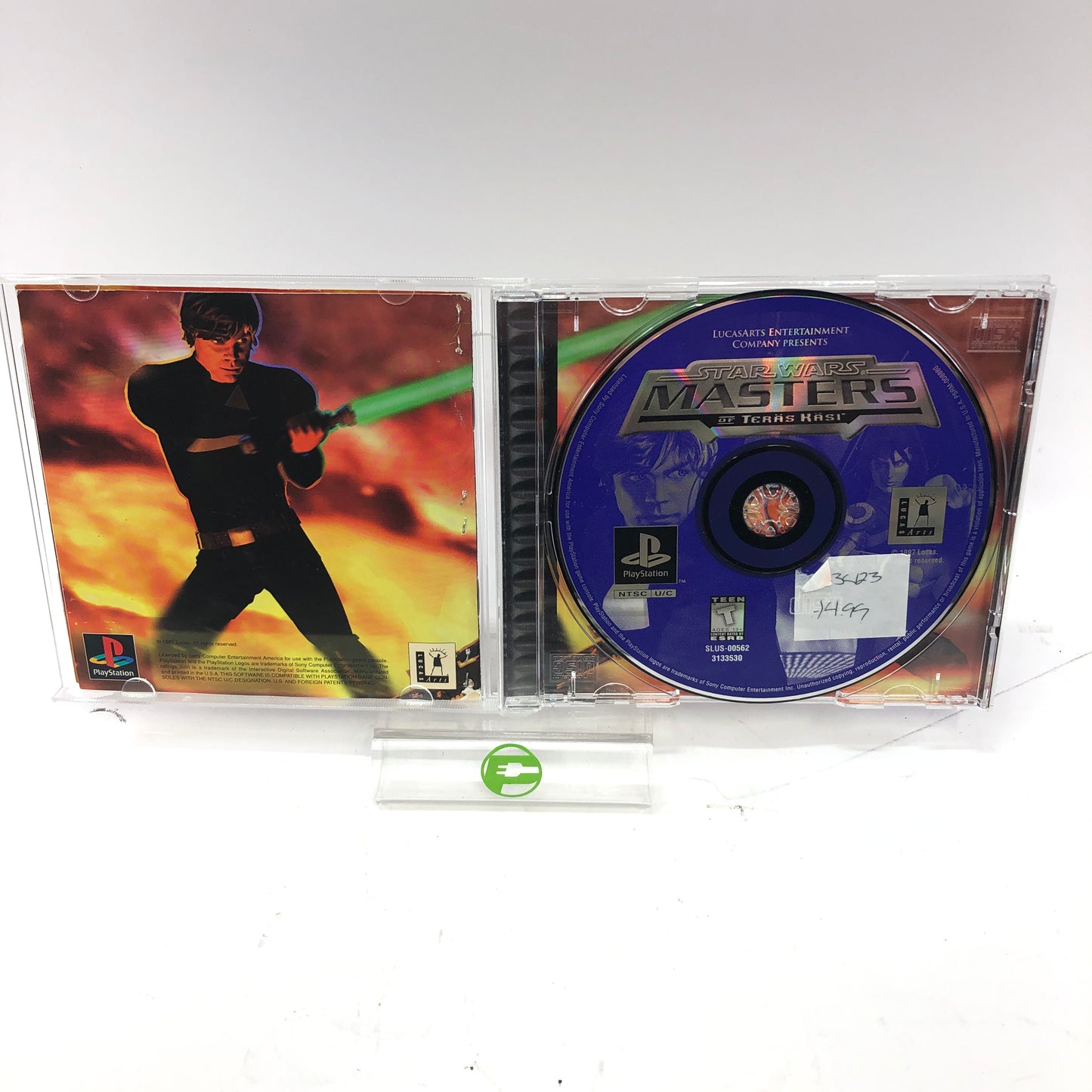 Star Wars Masters of Teras Kasi (Sony PlayStation 1 PS1, 1997) CIB
