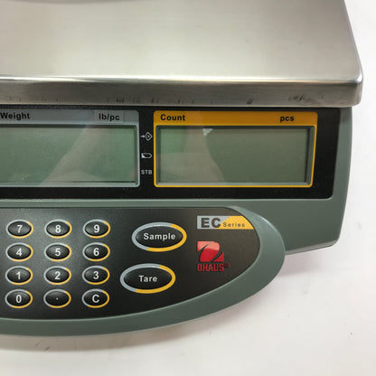 Ohaus EC30 Scale Tabletop Digital Scale  w Power Supply and Cover