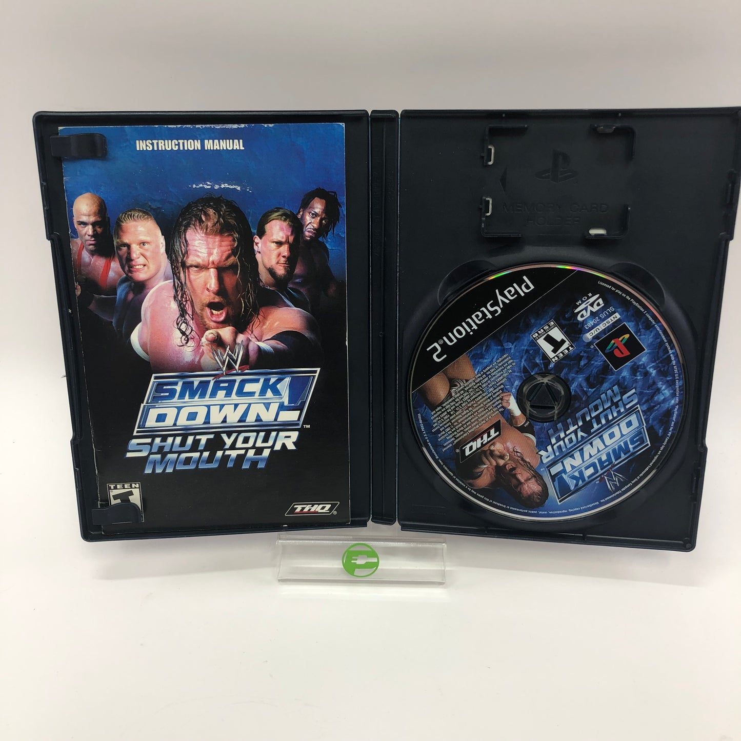 WWE Smackdown Shut Your Mouth (Sony PlayStation 2 PS2, 2002) CIB