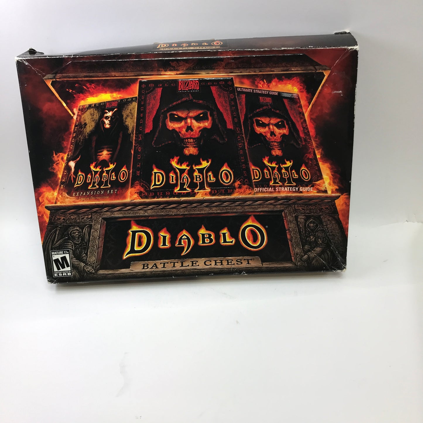 Diablo [Battle Chest] (PC, 2001) Complete in Original Box w/ Strategy Guide, CIB