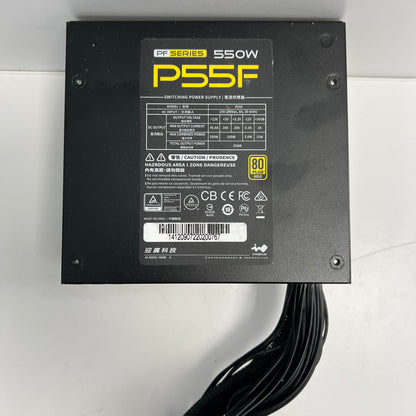 Inwin P55F NA 80 Plus Gold 550W Non Modular Power Supply
