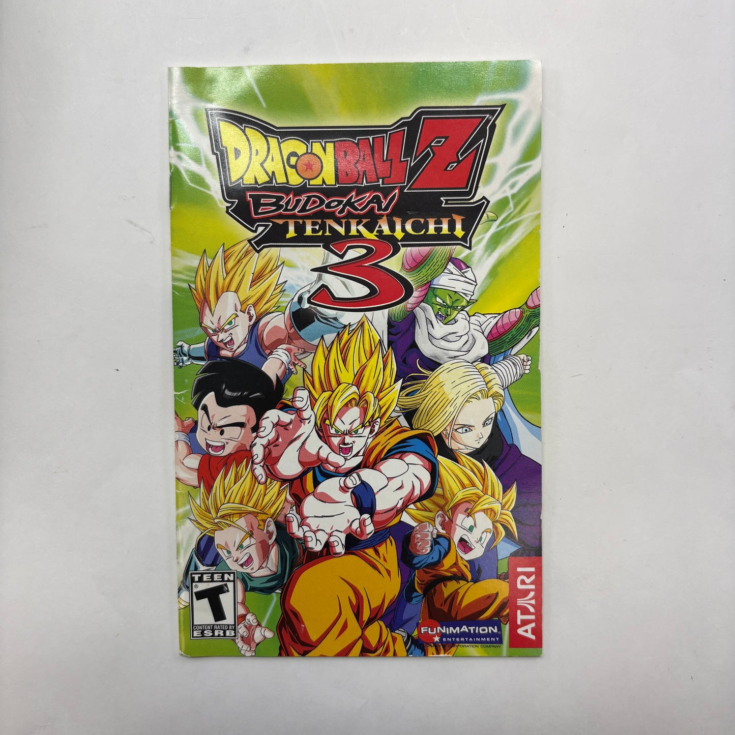 Dragon Ball Z Budokai Tenkaichi 3 (Sony PlayStation 2 PS2, 2005)