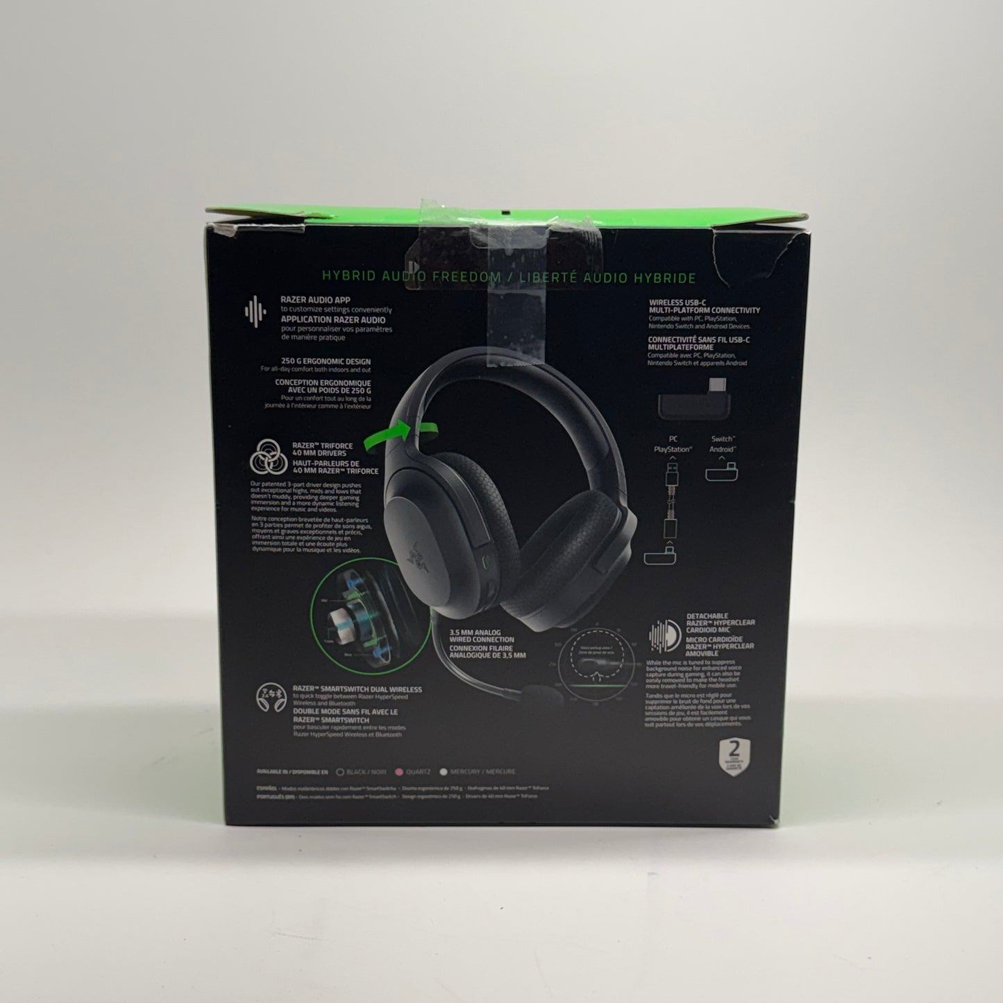 Razer Barracuda X Wireless Headphones RZ04-04430100-R3U1