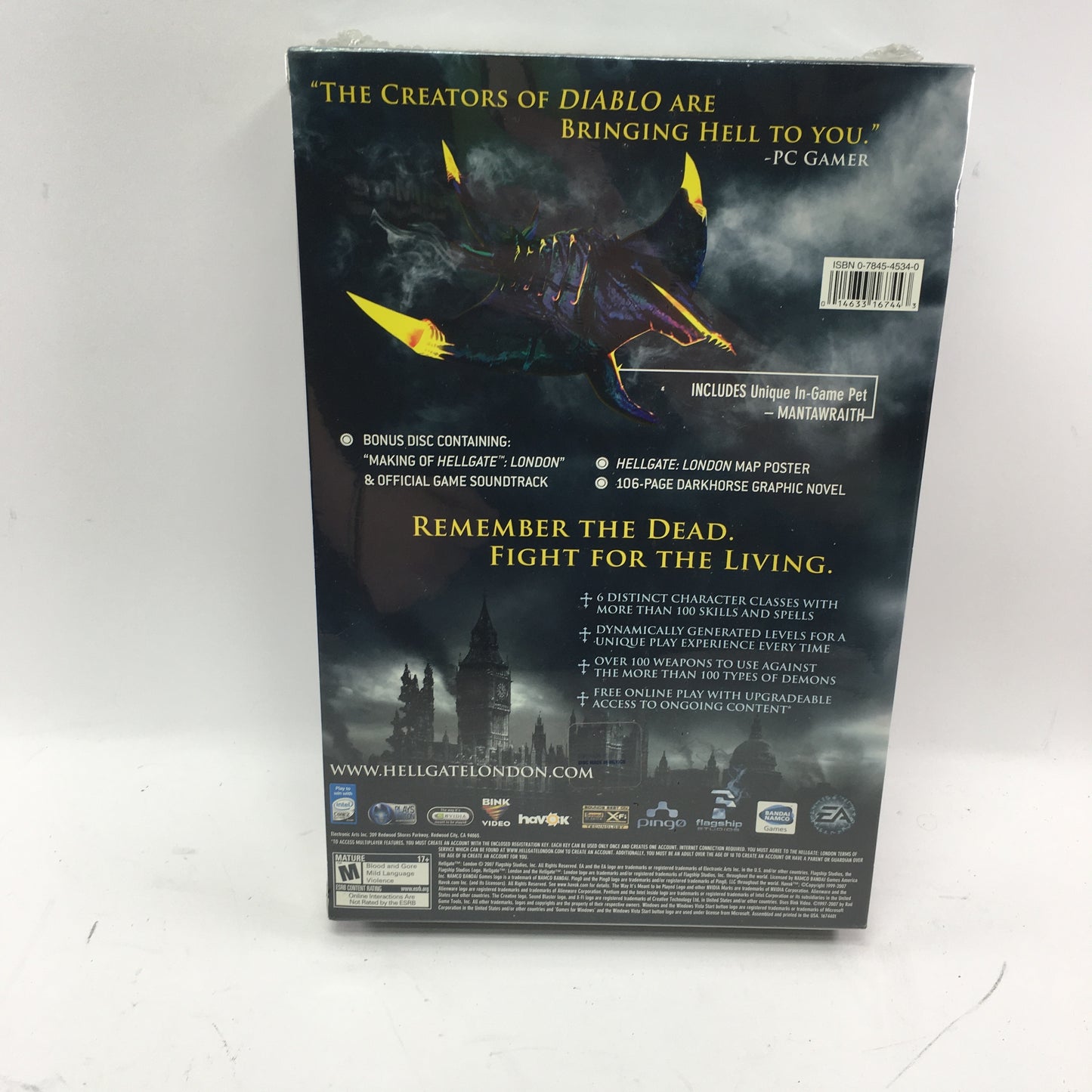 New Hellgate: London [Collector's Edition] (PC, 2007) Factory Sealed