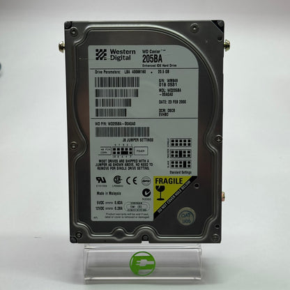 Western Digital 3.5" WD Caviar 20.5GB PATA/IDE Molex 4 pin HDD WD205BA