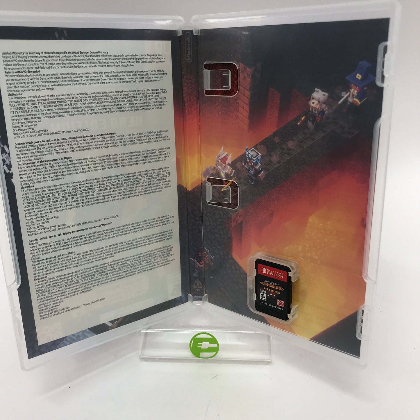 Minecraft Dungeons [Hero Edition] (Nintendo Switch, 2020) in Original Box