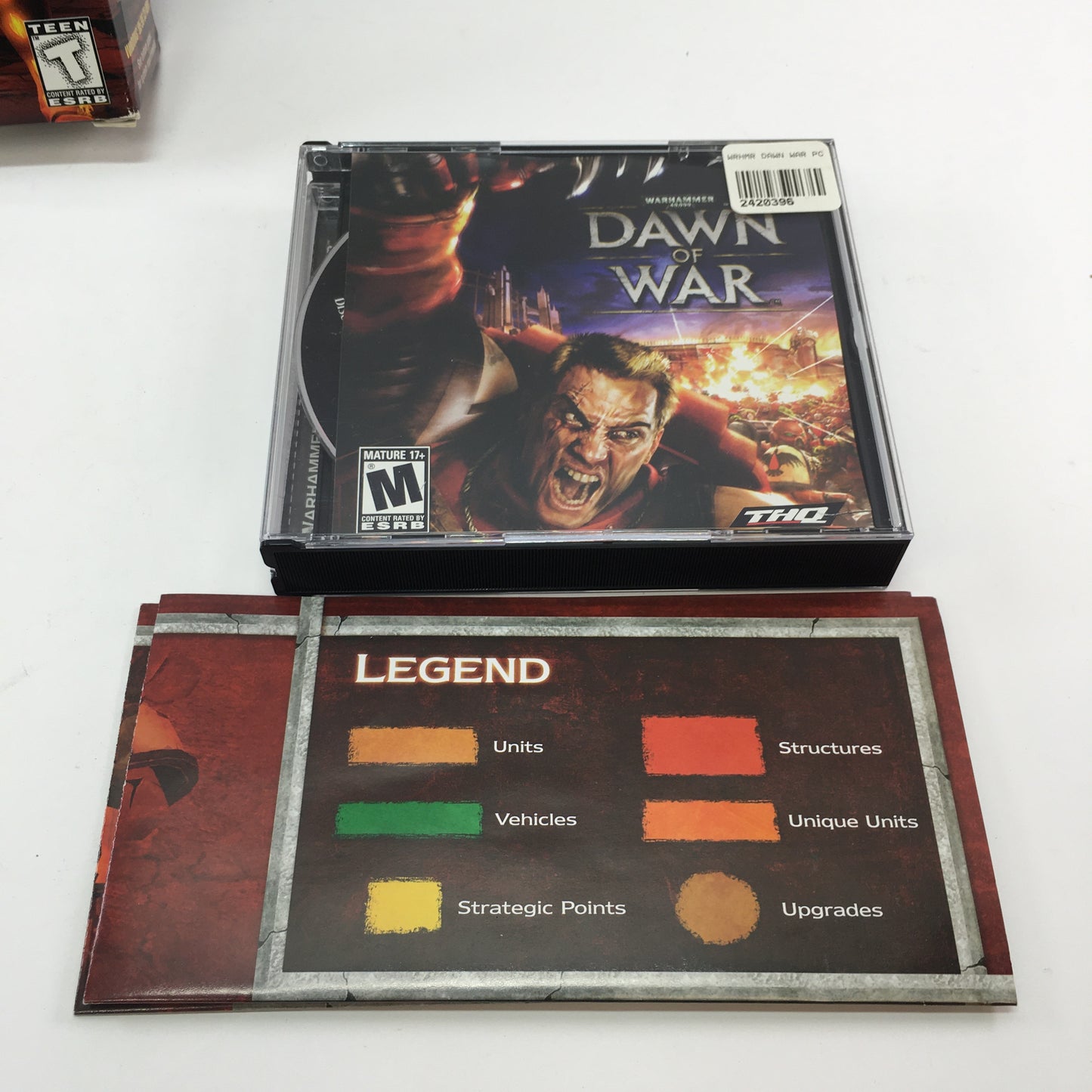 Lot of 5 Warhammer 40k Games [Dawn of War, Dawn of War Dark Crusade and More]