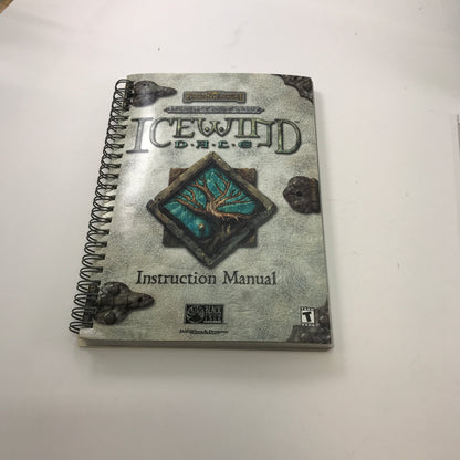 Icewind Dale (PC, 2000) w/ Original Big Box and Manual, No Map