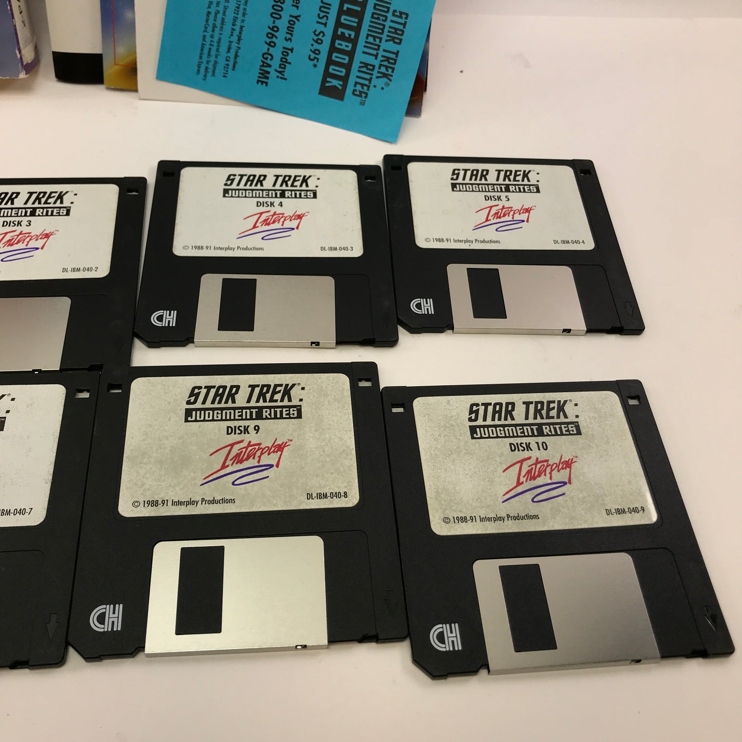 Star Trek Judgment Rites (PC, 1993) Complete in Original Box w All Inserts CIB