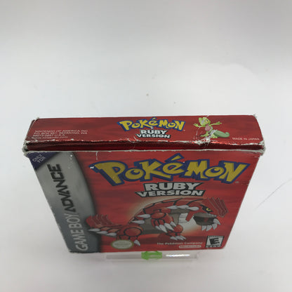 Pokemon Ruby  (Nintendo GameBoy Advance, 2003) No Game Box Only All Inserts