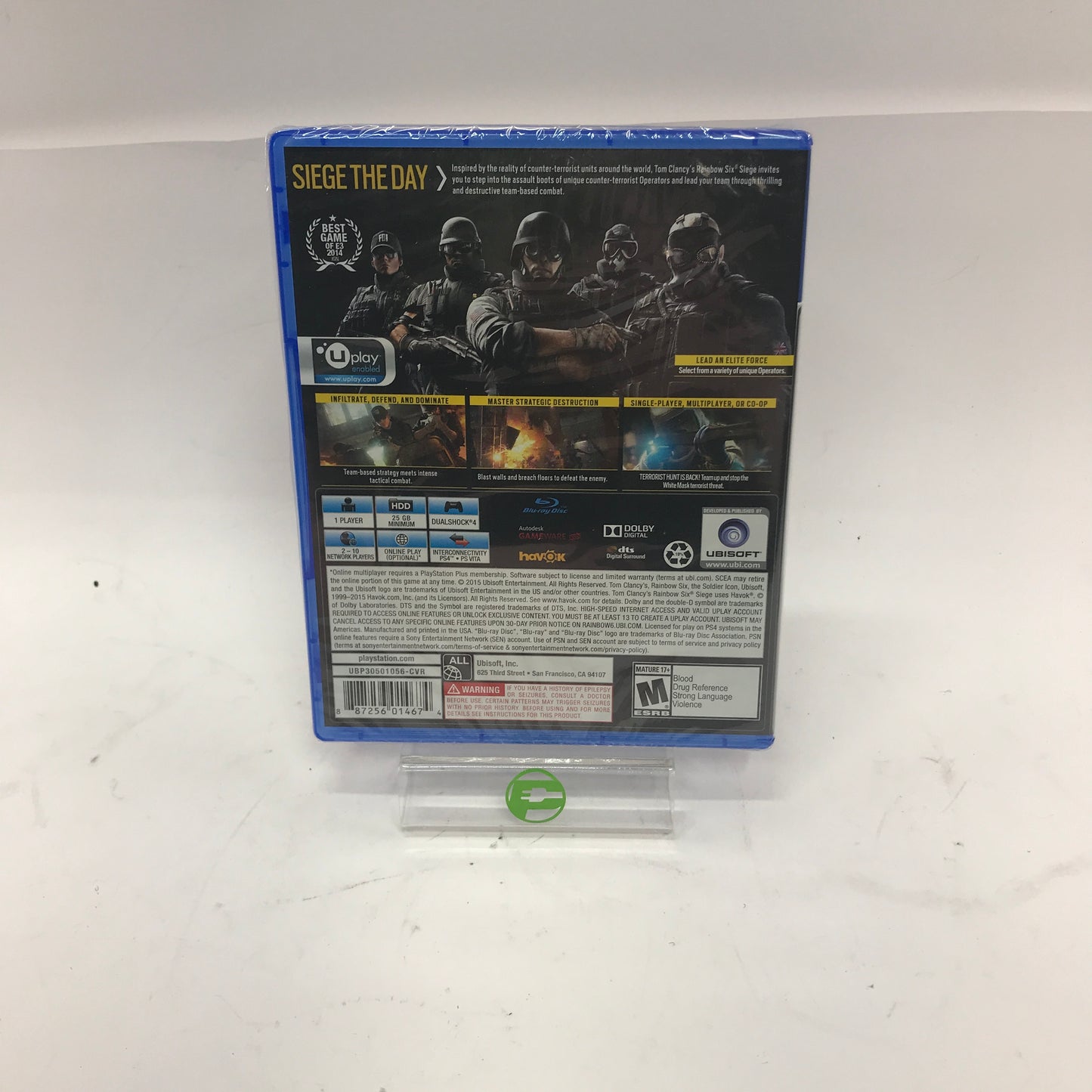 Tom Clancys Rainbow Six Siege, The Divison 1 and 2 Factory Sealed Collection