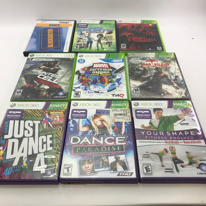 Lot of 133 Microsoft Xbox 360 Games [Call of Duty, Gears of War and More]